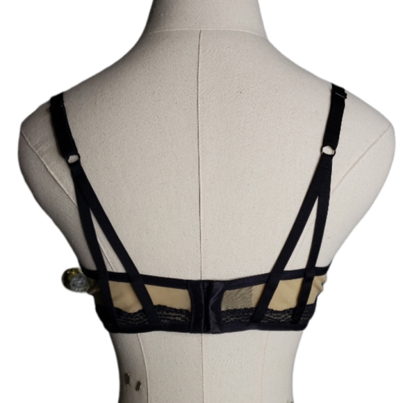 Maidenform Mesh Lace Padded Underwire Bra 38C - Picture 9 of 9